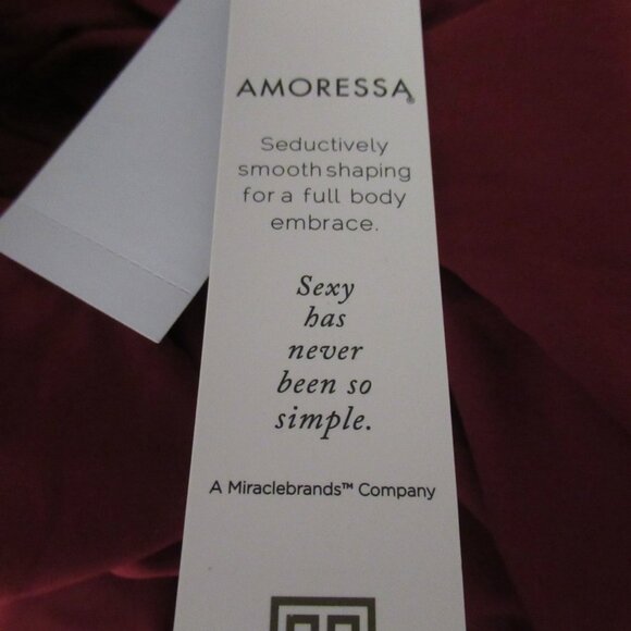 New $170 Amoressa Swimsuit 14 Paprika Sashay One Piece Shaping Miraclebrand - Picture 8 of 10